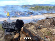 Els bombers activen 37 serveis per incendis de vegetació durant l’episodi de ventades