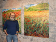 Juan Varea exposa la seva antologia pictòrica a Manlleu