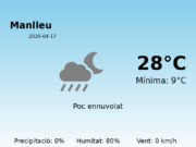 Predicció meteorològica: Manlleu, 17 de Abril de 2026