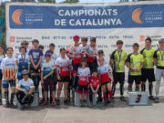 L’Escola LEVEL de Manlleu es corona com a campiona del campionat de Catalunya de trial per equips