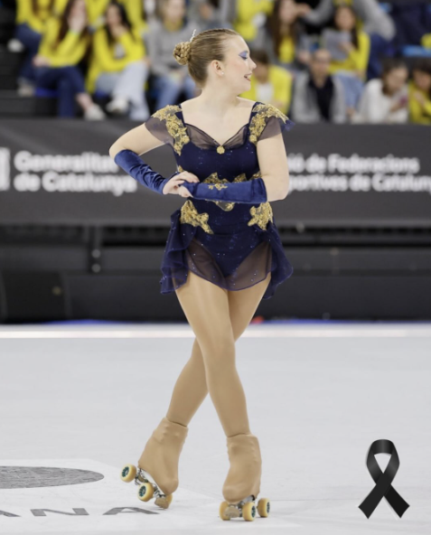 Anna Vilaregut. Foto: Federació Catalana de Patinatge